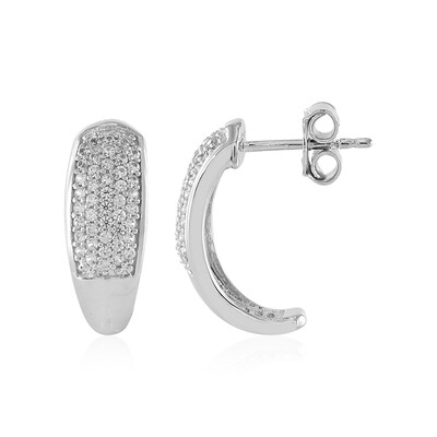 Boucles d'oreilles en argent et Zircon