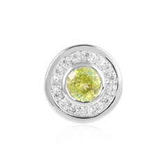 Pendentif en argent et Sphène