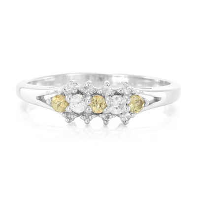 Bague en argent et Grenat de Tanzanie à couleur changeante