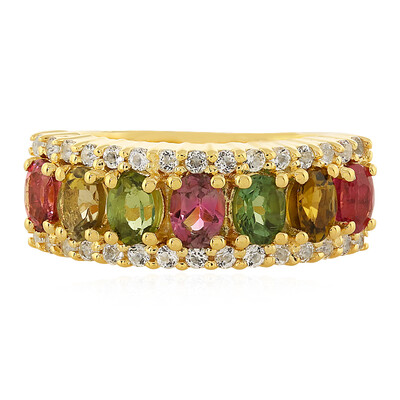 Bague en argent et Tourmaline