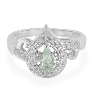 Bague en argent et Tourmaline Paraïba