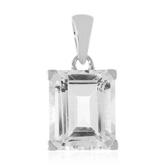 Pendentif en argent et Quartz blanc