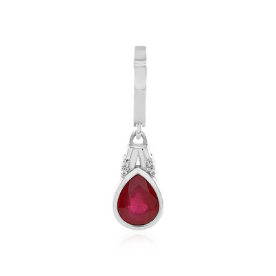 Pendentif en argent et Rubis de Bemainty