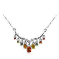 Collier en argent et Saphir