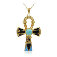 Collier en argent et Turquoise