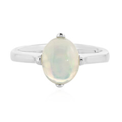 Bague en argent et Opale Welo