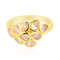 Bague en argent et Quartz rose