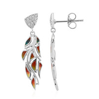 Boucles d'oreilles en argent et Zircon (SAELOCANA)