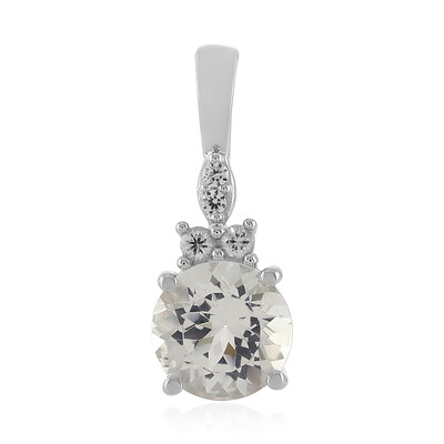 Pendentif en argent et Danburite