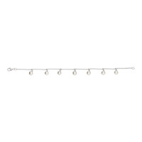 Bracelet en argent et Perle blanche de culture d'eau douce