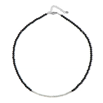 Collier en argent et Onyx noir