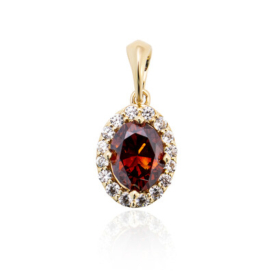 Pendentif en or et Sphalérite