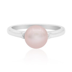 Bague en argent et Perle de culture d'eau douce
