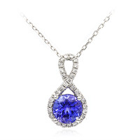 Collier en or et Tanzanite AAA (CIRARI)