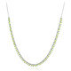 Collier en argent et Péridot de Birmanie