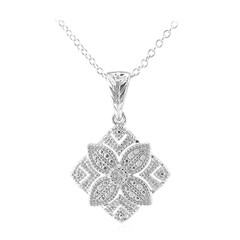 Collier en argent et Diamant I3 (I)
