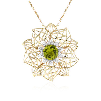 Collier en or et Péridot (Ornaments by de Melo)