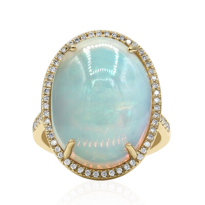 Bague en or et Opale Welo AAA (CIRARI)
