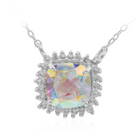 Collier en argent et Topaze Rayon de Lune
