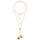 Collier en argent et Ambre de la Baltique Lever du soleil (dagen)