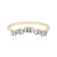 Bague en or et Diamant SI1 (H)