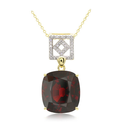 Collier en or et Grenat Spessartite (AMAYANI)