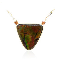 Collier en or et Ammolite (de Melo)