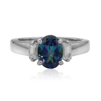 Bague en argent et Topaze Neptune
