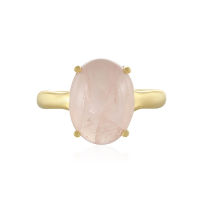 Bague en argent et Quartz rose