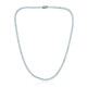 Collier en argent et Topaze bleu ciel
