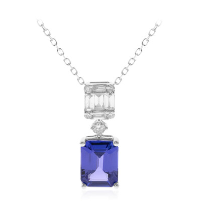 Collier en or et Tanzanite AAA (CIRARI)