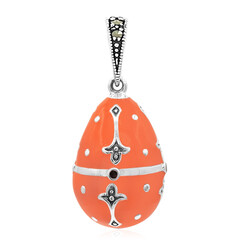 Pendentif en argent et Marcassite