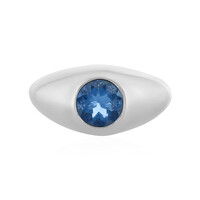 Bague en argent et Fluorite à couleur changeante