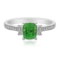Bague en or et Grenat Tsavorite AAA (CIRARI)