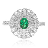 Bague en or et Emeraude de Colombie (CIRARI)