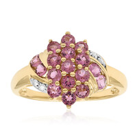 Bague en or et Tourmaline rose