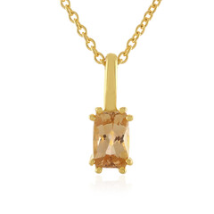 Collier en argent et Topaze impériale