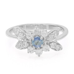 Bague en argent et Saphir de Kanchanaburi
