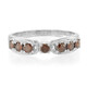 Bague pour homme en argent et Diamant fantaisie