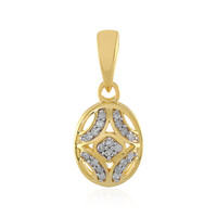 Pendentif en argent et Diamant I2 (I)