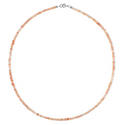 Collier en argent et Pierre du Soleil