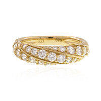 Bague en or et Diamant Flawless (F) (LUCENT DIAMONDS)