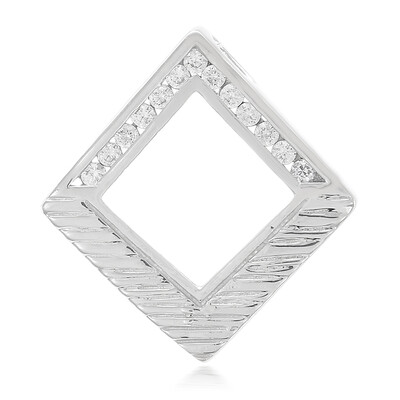 Pendentif en argent et Zircon (MONOSONO COLLECTION)