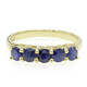 Bague en argent et Saphir bleu de Birmanie