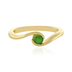 Bague en argent et Grenat Tsavorite