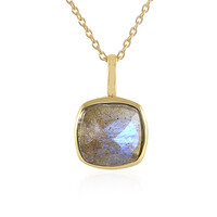 Collier en argent et Labradorite