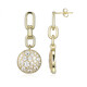 Boucles d'oreilles en argent et Zircon(Adela Silber)