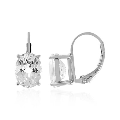 Boucles d'oreilles en argent et Danburite
