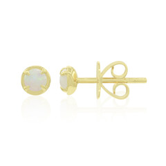Boucles d'oreilles en or et Opale de Coober Pedy (Mark Tremonti)