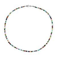 Collier en argent et Malachite